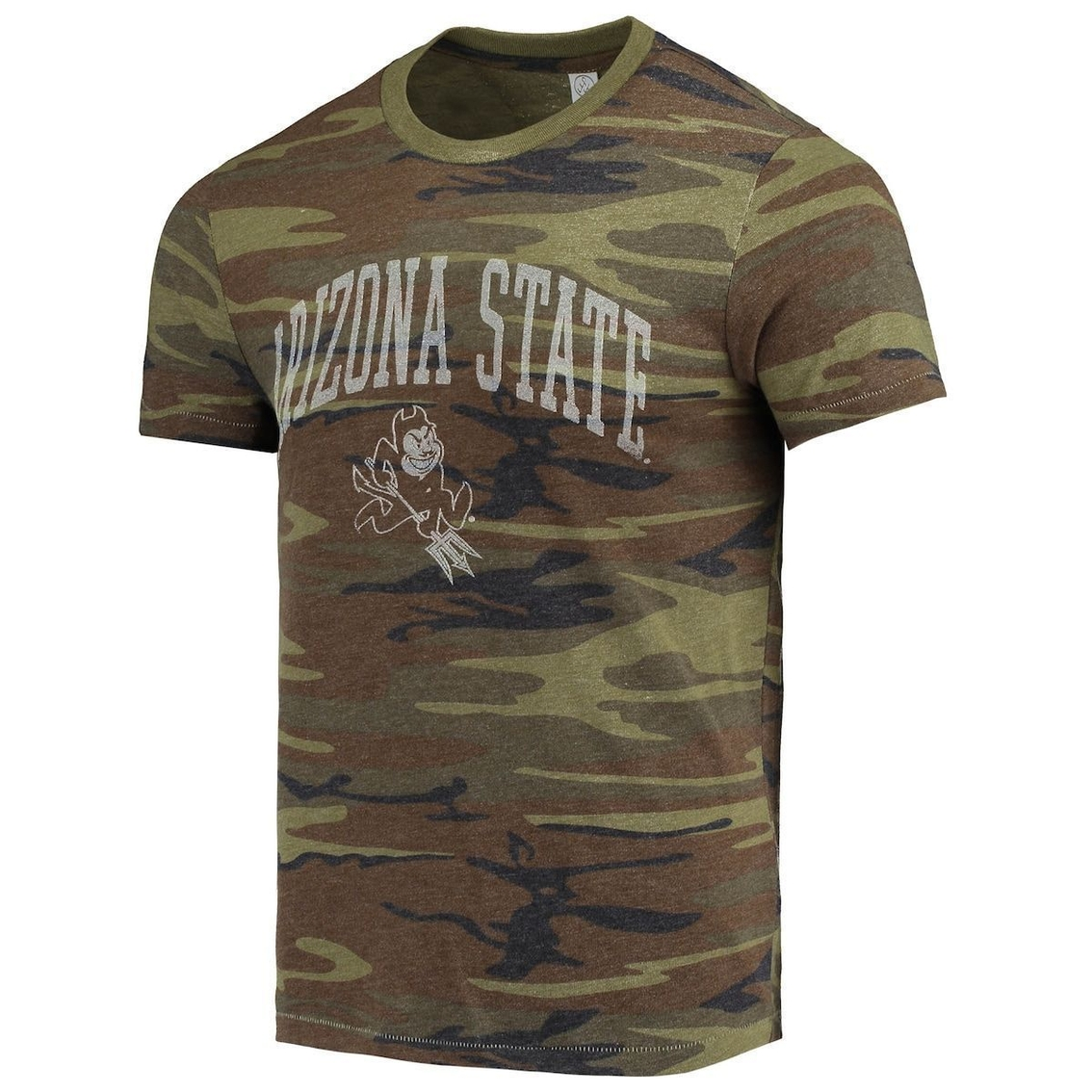 Men's Alternative Apparel Camo Arizona State Sun Devils Arch Logo Tri-Blend T-Shirt 3 Men's Alternative Apparel Camo Arizona State Sun Devils Arch Logo Tri-Blend T-Shirt - Image 3