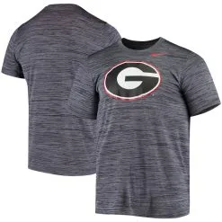 Nike Men's Black Georgia Bulldogs Tonal Velocity Legend Performance T-Shirt