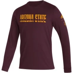 Adidas Men's Maroon Arizona State Sun Devils Sideline Locker Strikethrough Creator AEROREADY Long Sleeve T-Shirt 6 Adidas Men's Maroon Arizona State Sun Devils Sideline Locker Strikethrough Creator AEROREADY Long Sleeve T-Shirt -Arizona State Sun Devils Shop DSCO1148313303 2882 ALT2