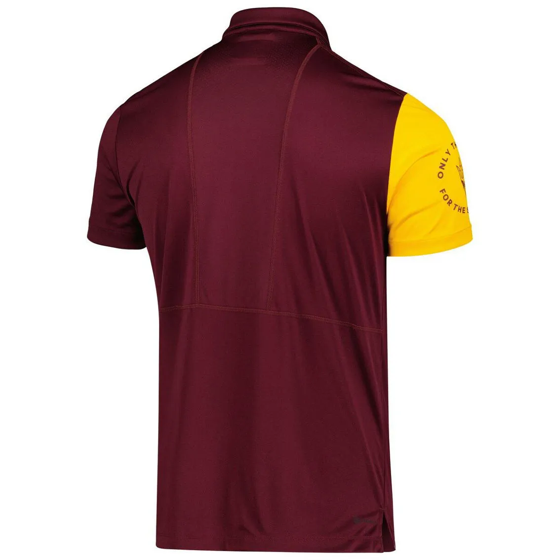 Adidas Men's Maroon Arizona State Sun Devils AEROREADY Polo 4 Adidas Men's Maroon Arizona State Sun Devils AEROREADY Polo - Image 4