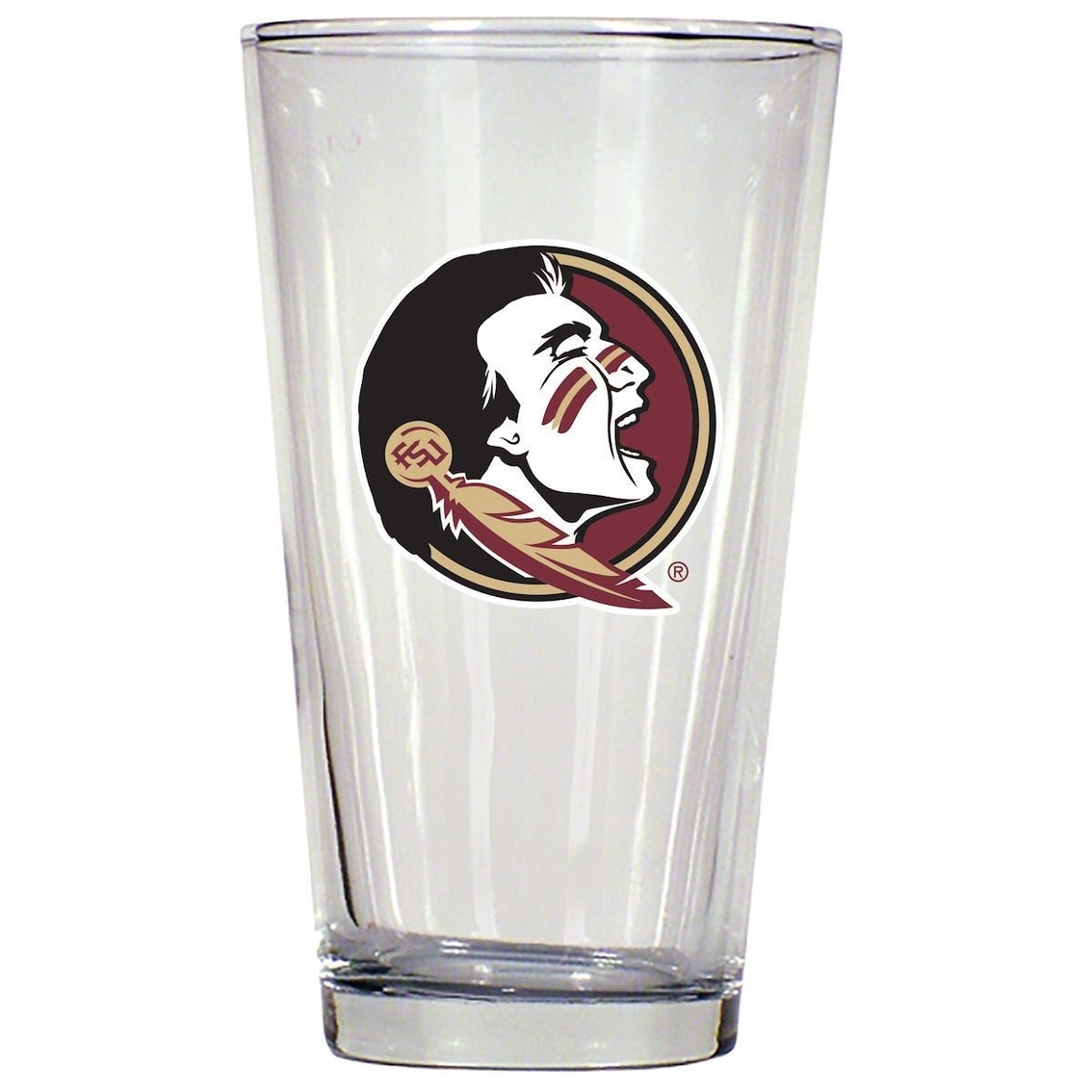 The Memory Company Florida State Seminoles 16oz. Mixing Glass 2 The Memory Company Florida State Seminoles 16oz. Mixing Glass - Image 2