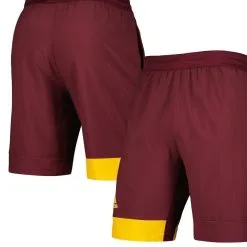 Adidas Men's Maroon Arizona State Sun Devils AEROREADY Training Shorts