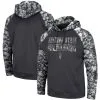 Colosseum Men's Charcoal Arizona State Sun Devils OHT Military Appreciation Digital Camo Pullover Hoodie