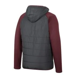 Colosseum Men's Charcoal/Maroon Arizona State Sun Devils Good On You Raglan Full-Zip Jacket -Arizona State Sun Devils Shop DSCO1148317167 1904 ALT3