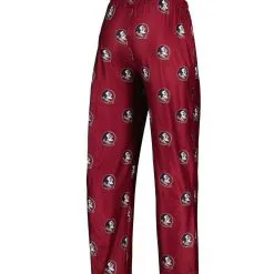 Men's Concepts Sport Garnet Florida State Seminoles Logo Flagship Allover Print Pants -Arizona State Sun Devils Shop DSCO1148317867 2862 ALT3