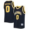 Original Retro Brand Men's Jaylen Brown Navy Cal Bears Commemorative Classic Basketball Jersey