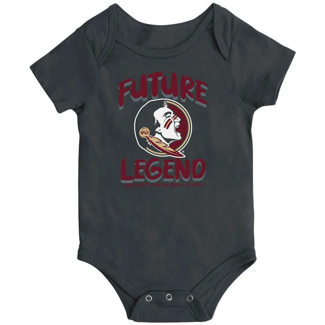 Colosseum Newborn & Infant Black Florida State Seminoles Core Bodysuit 1 Colosseum Newborn & Infant Black Florida State Seminoles Core Bodysuit