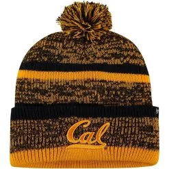 '47 Men's Navy Cal Bears Northward Cuffed Knit Hat With Pom