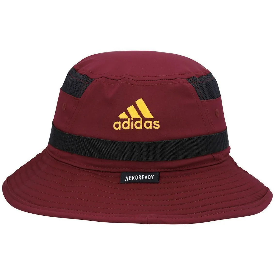 Adidas Men's Maroon Arizona State Sun Devils 2021 Sideline AEROREADY Bucket Hat 3 Adidas Men's Maroon Arizona State Sun Devils 2021 Sideline AEROREADY Bucket Hat - Image 3