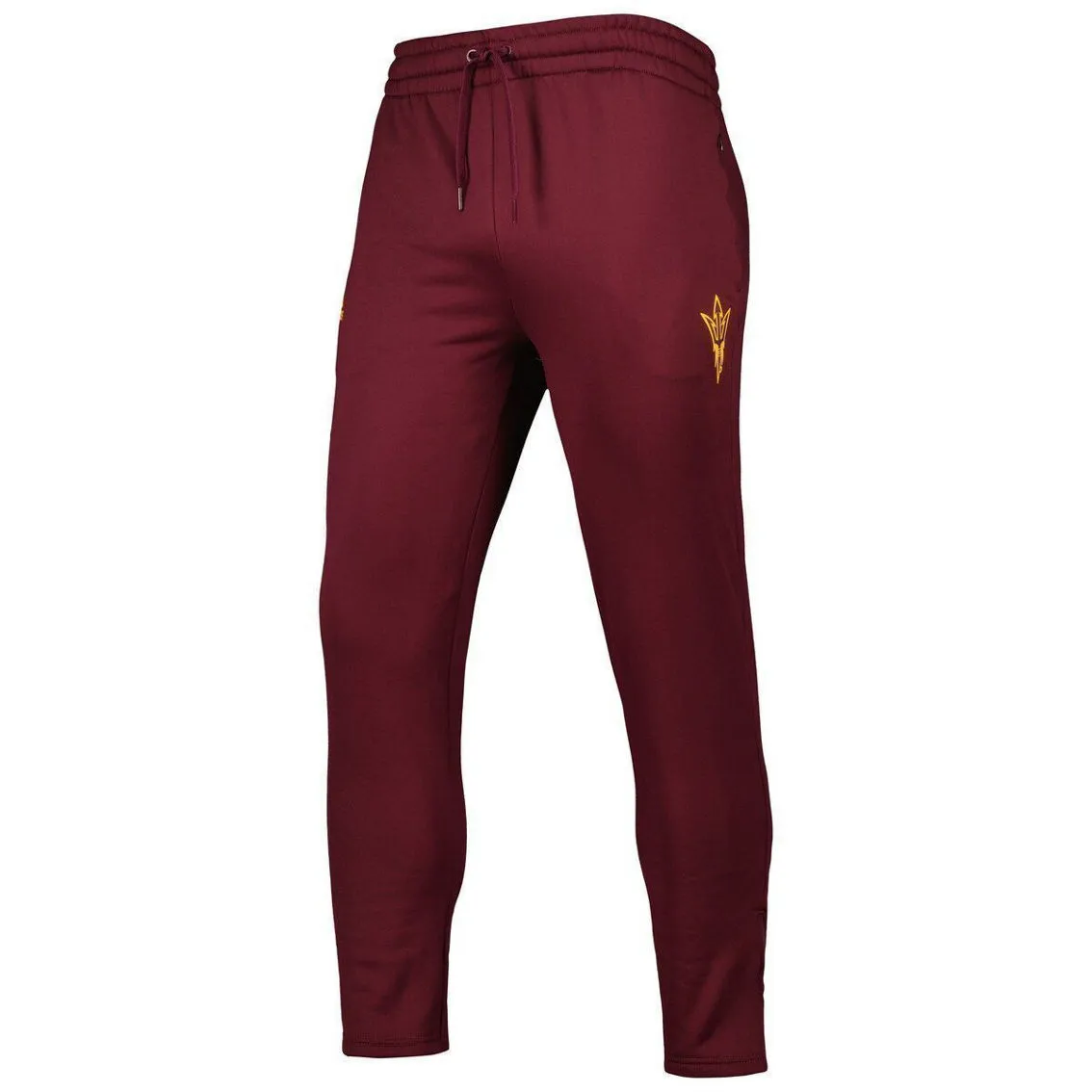 Men's Adidas Maroon Arizona State Sun Devils AEROREADY Tapered Pants 3 Men's Adidas Maroon Arizona State Sun Devils AEROREADY Tapered Pants - Image 3