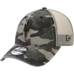 Men's New Era Camo Arizona State Sun Devils Honor Trucker 9TWENTY Snapback Hat