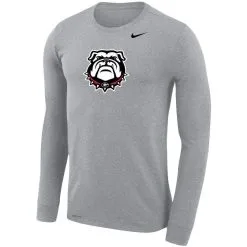 Nike Men's Heathered Gray Georgia Bulldogs Secondary School Logo Legend Performance Long Sleeve T-Shirt 6 Nike Men's Heathered Gray Georgia Bulldogs Secondary School Logo Legend Performance Long Sleeve T-Shirt -Arizona State Sun Devils Shop DSCO1148322347 1927 ALT2