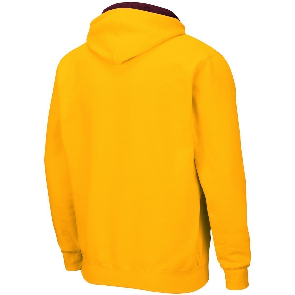 Colosseum Men's Gold Arizona State Sun Devils Arch & Logo 3.0 Full-Zip Hoodie 4 Colosseum Men's Gold Arizona State Sun Devils Arch & Logo 3.0 Full-Zip Hoodie - Image 4