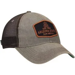 Legacy Athletic Men's Gray Arizona State Sun Devils Legacy Practice Old Favorite Trucker Snapback Hat 7 Legacy Athletic Men's Gray Arizona State Sun Devils Legacy Practice Old Favorite Trucker Snapback Hat -Arizona State Sun Devils Shop DSCO1148324650 1927 ALT3