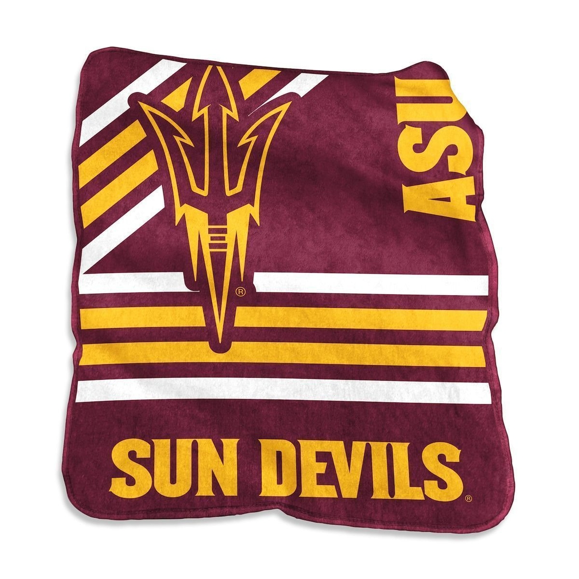 Logo Brands Arizona State Sun Devils 50'' X 60'' Team Plush Raschel Throw Blanket 2 Logo Brands Arizona State Sun Devils 50'' X 60'' Team Plush Raschel Throw Blanket - Image 2