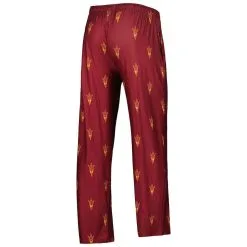 Concepts Sport Men's Maroon Arizona State Sun Devils Logo Flagship Allover Print Pants -Arizona State Sun Devils Shop DSCO1150231099 2882 ALT3