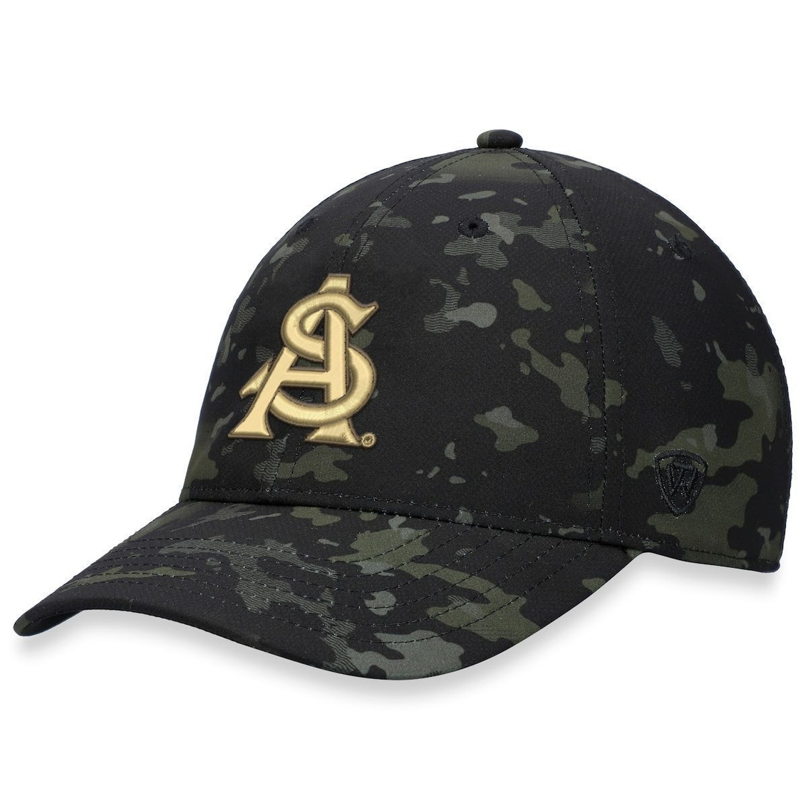 Top Of The World Men's Camo Arizona State Sun Devils OHT Military Appreciation Blackhawk Adjustable Hat 4 Top Of The World Men's Camo Arizona State Sun Devils OHT Military Appreciation Blackhawk Adjustable Hat - Image 4