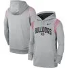 Nike Men's Gray Georgia Bulldogs 2022 Game Day Sideline Performance Pullover Hoodie