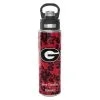 Vera Bradley X Tervis Vera Bradley X Georgia Bulldogs 24oz. Wide Mouth Bottle With Deluxe Lid