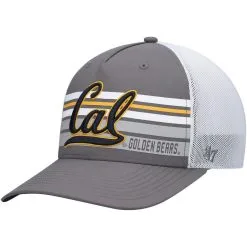 '47 Men's Charcoal/White Cal Bears Brrr Altitude Trucker Snapback Hat