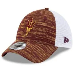 Men's New Era Maroon Arizona State Sun Devils Engineered Neo 39THIRTY Flex Hat