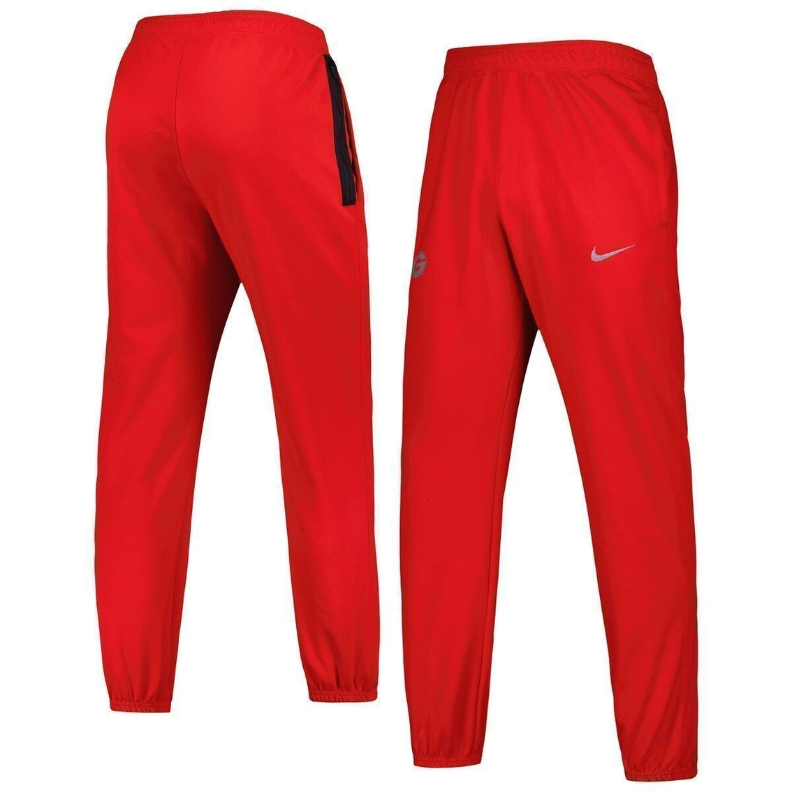 Nike Men's Red Georgia Bulldogs Team Logo Spotlight Performance Pants 2 Nike Men's Red Georgia Bulldogs Team Logo Spotlight Performance Pants - Image 2