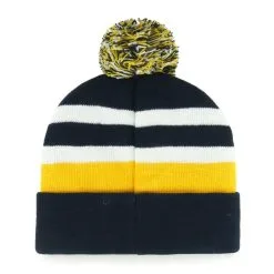 Men's '47 Navy Cal Bears State Line Cuffed Knit Hat With Pom 5 Men's '47 Navy Cal Bears State Line Cuffed Knit Hat With Pom -Arizona State Sun Devils Shop DSCO1151030539 1320 ALT2