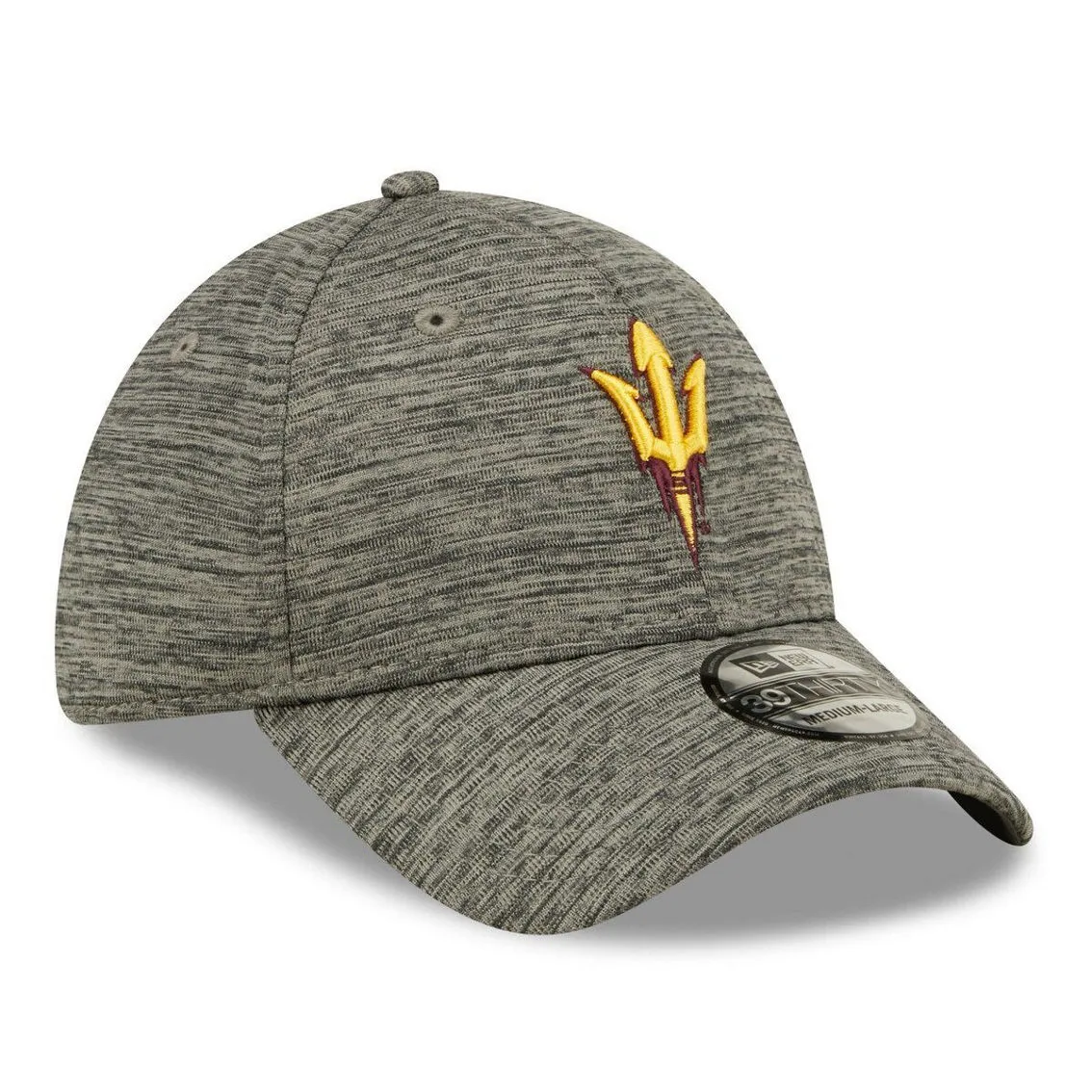 New Era Men's Heather Gray Arizona State Sun Devils Essential 39THIRTY Flex Hat 4 New Era Men's Heather Gray Arizona State Sun Devils Essential 39THIRTY Flex Hat - Image 4