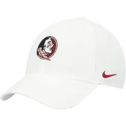 Nike Men's White Florida State Seminoles Heritage86 Logo Adjustable Hat