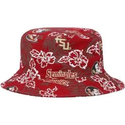Reyn Spooner Men's Garnet Florida State Seminoles Floral Bucket Hat