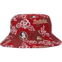 Reyn Spooner Men's Garnet Florida State Seminoles Floral Bucket Hat 5 Reyn Spooner Men's Garnet Florida State Seminoles Floral Bucket Hat -Arizona State Sun Devils Shop DSCO1151103866 2862 ALT2