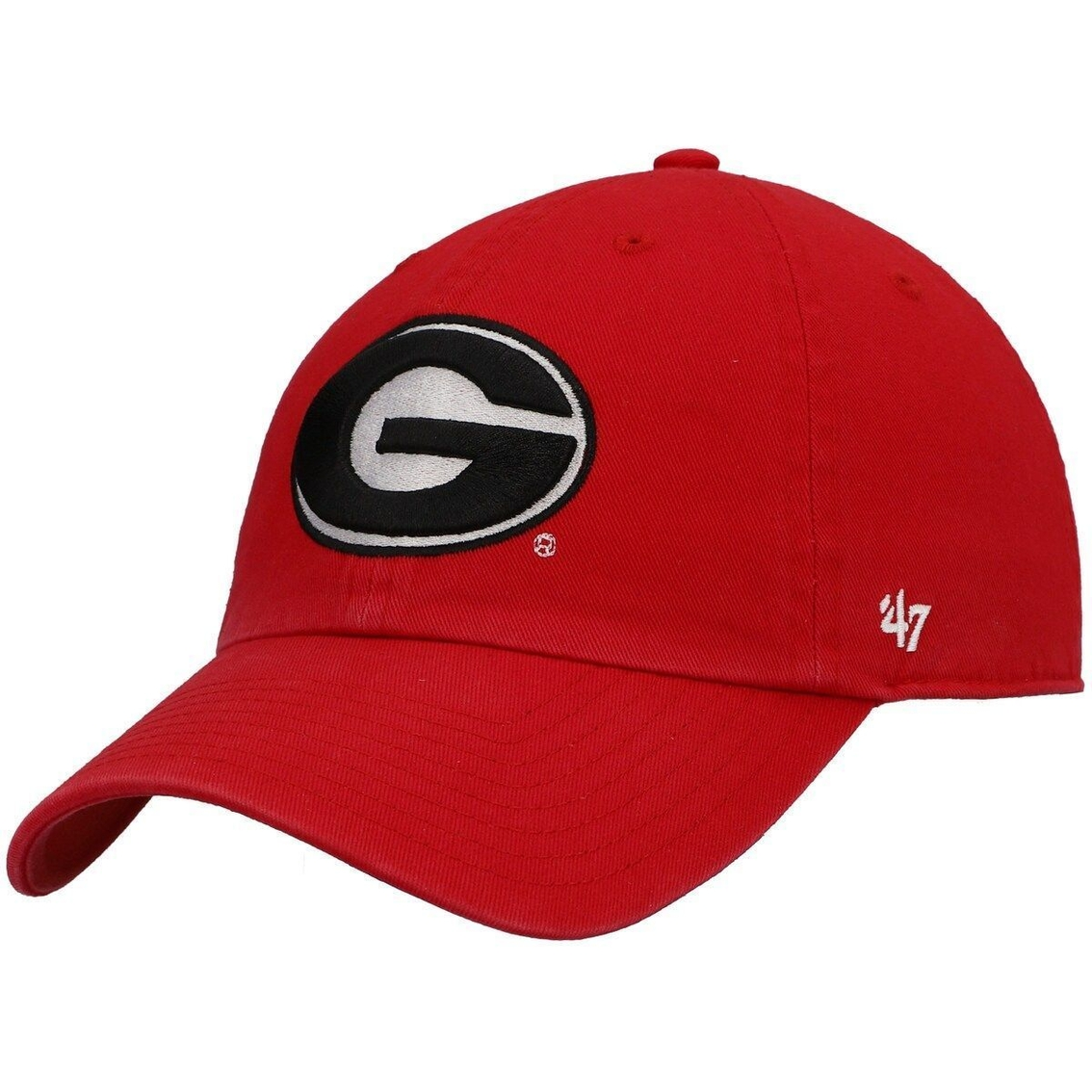 '47 Men's Red Georgia Bulldogs Team Clean Up Adjustable Hat 2 '47 Men's Red Georgia Bulldogs Team Clean Up Adjustable Hat - Image 2
