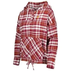 Concepts Sport Women's Maroon Arizona State Sun Devils Mainstay Plaid Pullover Hoodie 6 Concepts Sport Women's Maroon Arizona State Sun Devils Mainstay Plaid Pullover Hoodie -Arizona State Sun Devils Shop DSCO1151168634 2882 ALT2