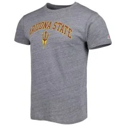 Men's League Collegiate Wear Heather Gray Arizona State Sun Devils 1965 Arch Victory Falls Tri-Blend T-Shirt 6 Men's League Collegiate Wear Heather Gray Arizona State Sun Devils 1965 Arch Victory Falls Tri-Blend T-Shirt -Arizona State Sun Devils Shop DSCO1151218261 1927 ALT2
