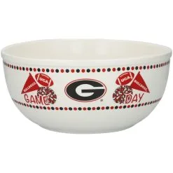 The Memory Company Georgia Bulldogs Large Game Day Bowl
