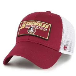 '47 Youth Garnet/White Florida State Seminoles Levee Trucker Adjustable Hat