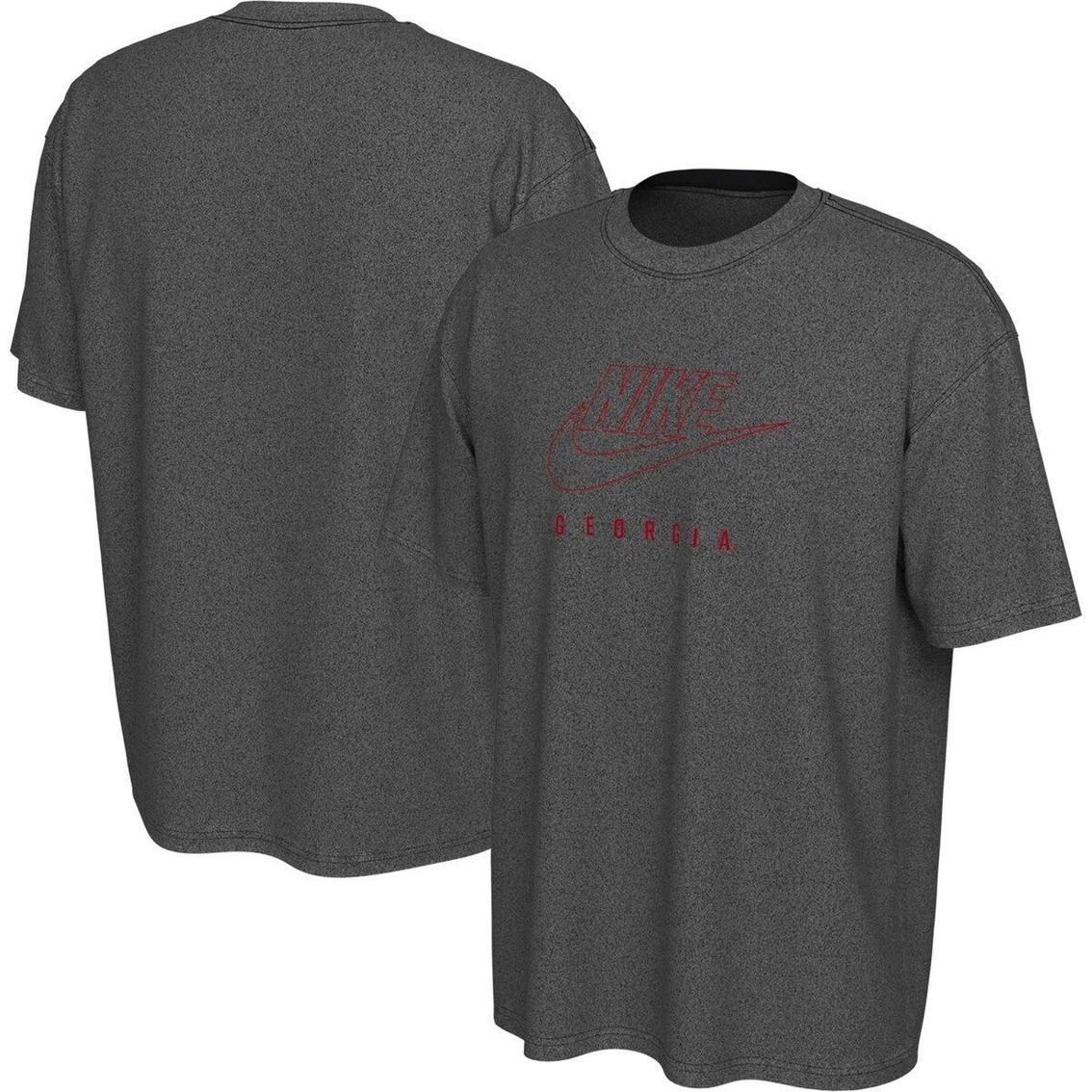 Nike Men's Charcoal Georgia Bulldogs Washed Max90 T-Shirt 1 Nike Men's Charcoal Georgia Bulldogs Washed Max90 T-Shirt