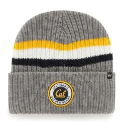 '47 Men's Charcoal Cal Bears Highline Cuffed Knit