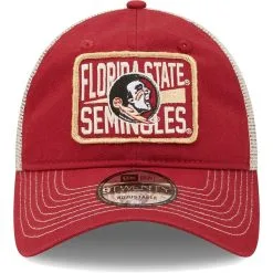 New Era Men's Garnet/Natural Florida State Seminoles Devoted 9TWENTY Adjustable Hat -Arizona State Sun Devils Shop DSCO1152521566 2862 ALT2