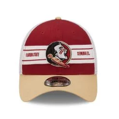 New Era Men's Garnet/Gold Florida State Seminoles Banded 39THIRTY Flex Hat -Arizona State Sun Devils Shop DSCO1153008730 GOLDRE ALT2