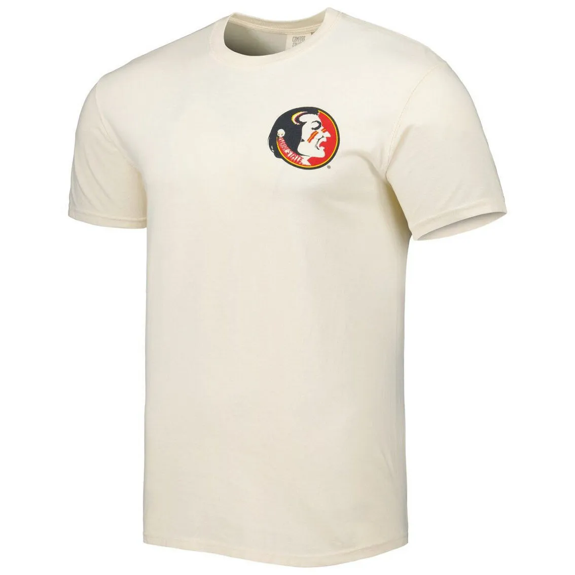 Image One Men's Cream Florida State Seminoles Vault Vintage Comfort Color T-Shirt 3 Image One Men's Cream Florida State Seminoles Vault Vintage Comfort Color T-Shirt - Image 3