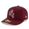 Men's New Era Maroon Arizona State Sun Devils Basic Low Profile 59FIFTY Fitted Hat