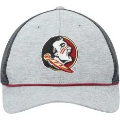 '47 Men's Gray/Black Florida State Seminoles Harbinger Trophy Flex Hat -Arizona State Sun Devils Shop DSCO1153012625 CKZW ALT2