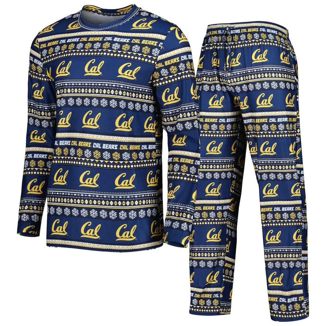 Concepts Sport Men's Navy Cal Bears Swivel Long Sleeve T-Shirt & Pants Sleep Set 1 Concepts Sport Men's Navy Cal Bears Swivel Long Sleeve T-Shirt & Pants Sleep Set
