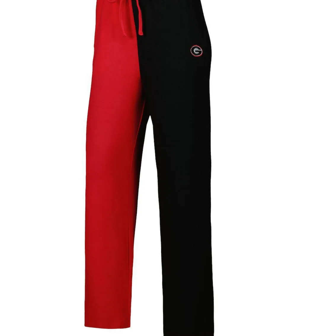 Women's ZooZatz Red/Black Georgia Bulldogs Colorblock Cozy Tri-Blend Lounge Pants 3 Women's ZooZatz Red/Black Georgia Bulldogs Colorblock Cozy Tri-Blend Lounge Pants - Image 3