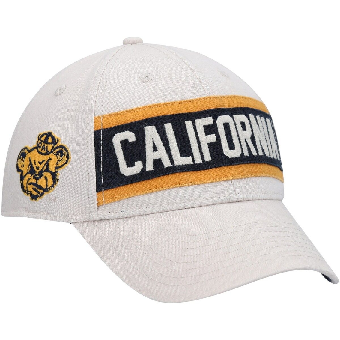 '47 Men's Cream Cal Bears Crossroad MVP Adjustable Hat 2 '47 Men's Cream Cal Bears Crossroad MVP Adjustable Hat - Image 2