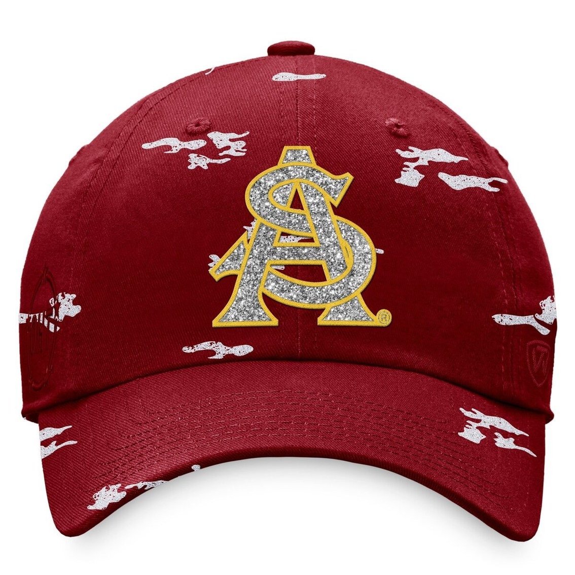Top Of The World Women's Maroon Arizona State Sun Devils OHT Military Appreciation Betty Adjustable Hat 3 Top Of The World Women's Maroon Arizona State Sun Devils OHT Military Appreciation Betty Adjustable Hat - Image 3