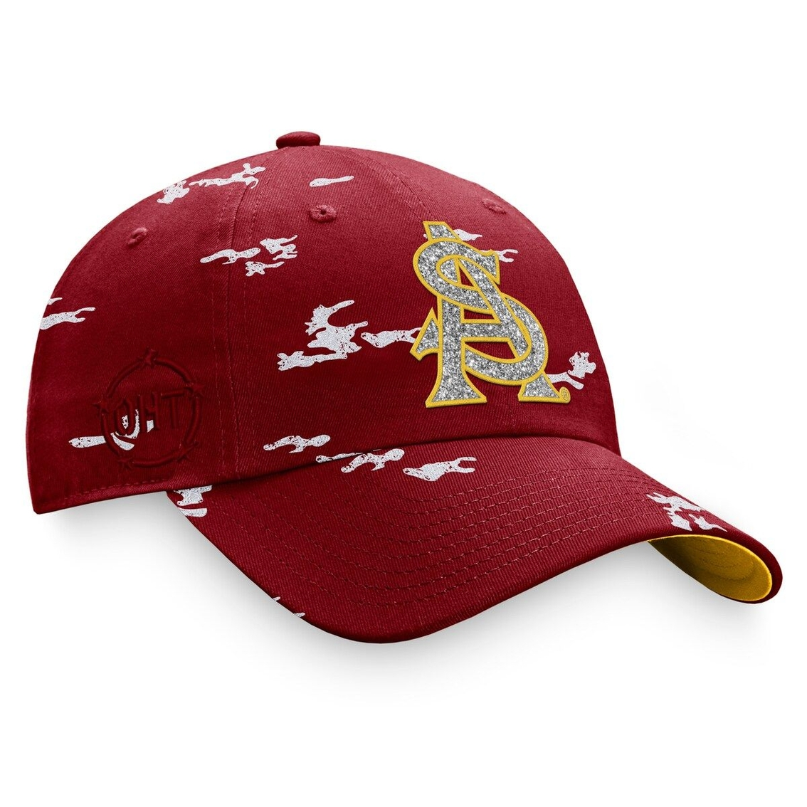 Top Of The World Women's Maroon Arizona State Sun Devils OHT Military Appreciation Betty Adjustable Hat 4 Top Of The World Women's Maroon Arizona State Sun Devils OHT Military Appreciation Betty Adjustable Hat - Image 4