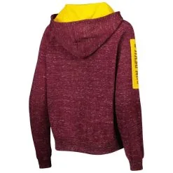Colosseum Women's Maroon Arizona State Sun Devils The Devil Speckle Lace-Placket Raglan Pullover Hoodie 7 Colosseum Women's Maroon Arizona State Sun Devils The Devil Speckle Lace-Placket Raglan Pullover Hoodie -Arizona State Sun Devils Shop DSCO1153020126 2882 ALT3