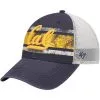 '47 Men's Navy/White Cal Bears Interlude MVP Trucker Snapback Hat